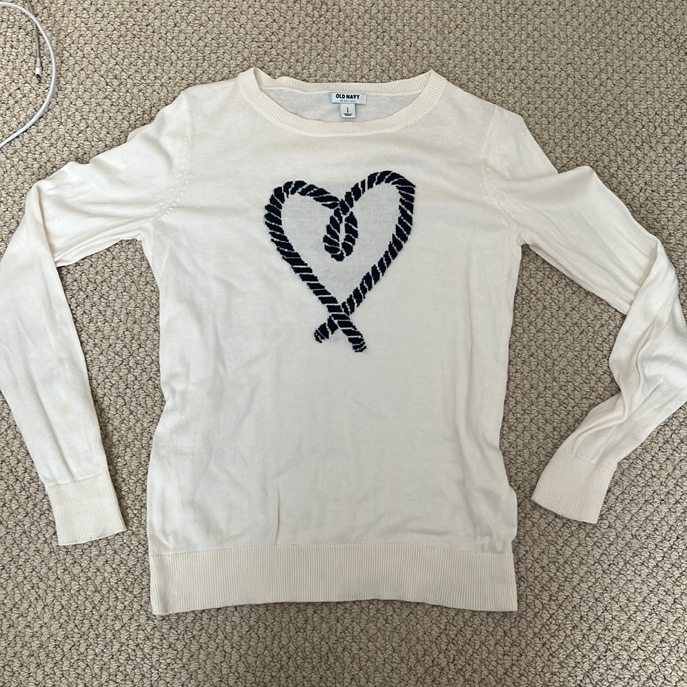 Heart sweater